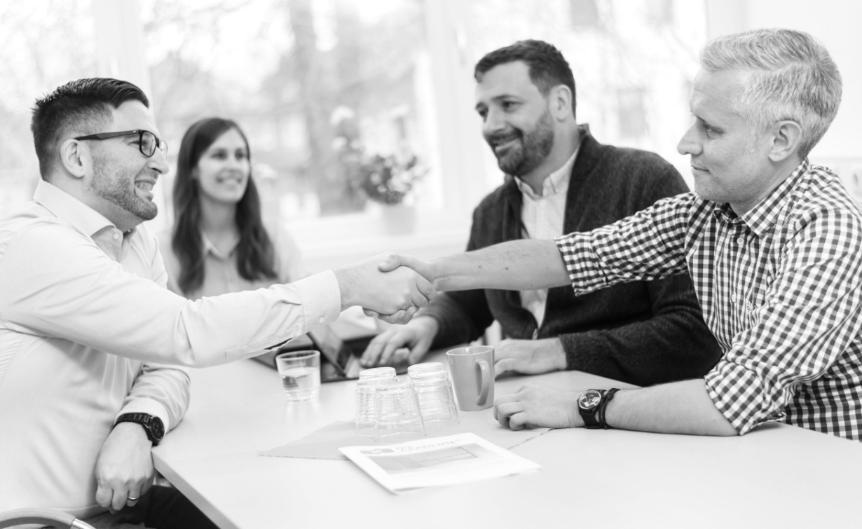 Kooperationspartner - Meeting mit Akademie2-Team Abbildung: Kooperationspartner - Meeting mit Akademie2-Team